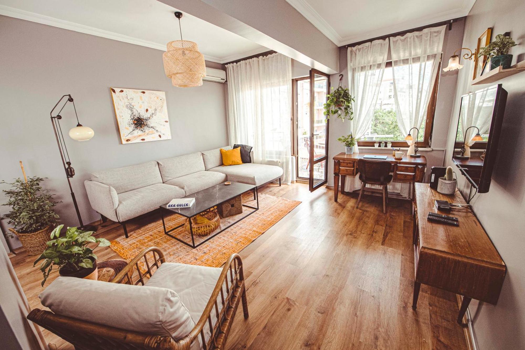 Apartament A Cozy, Quiet With Great View In Center Stambuł